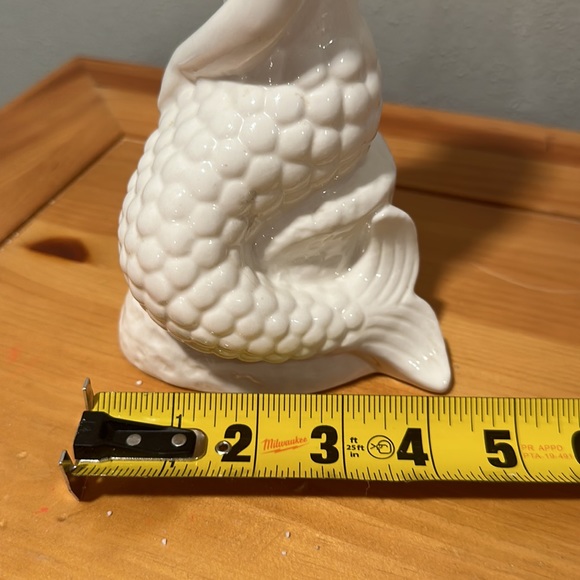 White Ceramic Mermaid Statue - Picture 11 of 11